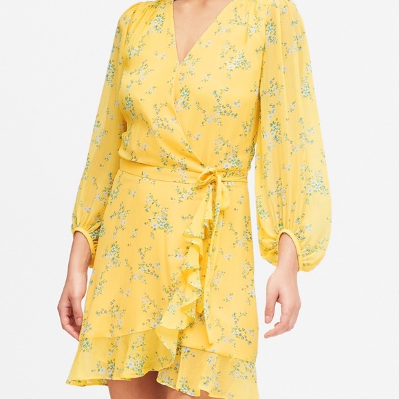 Banana Republic Dresses & Skirts - Banana Republic Ruffle-Wrap Dress